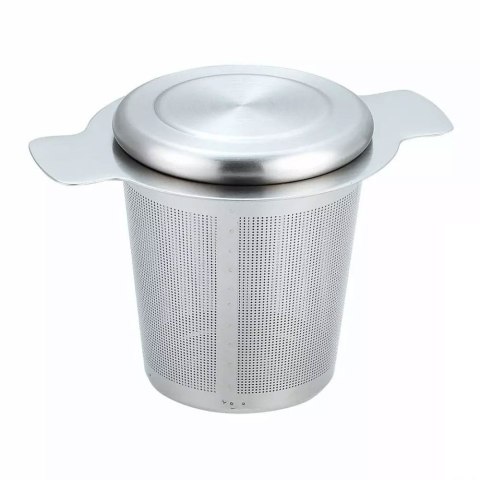 ZAPARZACZ DO HERBATY 7,5x6,3CM Z POKRYWKĄ KINGHOFF KH-1650