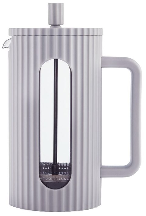 ZAPARZACZ DO HERBATY KAWY SZKLANY FRENCH PRESS 1000 ML SZARY KLAUSBERG KB-7752