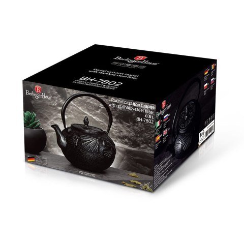 ZAPARZACZ ŻELIWNY 0.8L Z FILTREM BERLINGER HAUS BH-7802