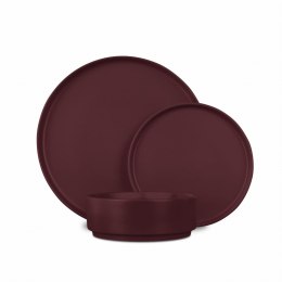 ZASTAWA STOŁOWA SERWIS KOMPLET TALERZY NACZYŃ 18 ELE DLA 6 OSÓB BERLINGER HAUS LEONARDO BH-10007