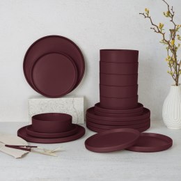 ZASTAWA STOŁOWA SERWIS KOMPLET TALERZY NACZYŃ 18 ELE DLA 6 OSÓB BERLINGER HAUS LEONARDO BH-10007