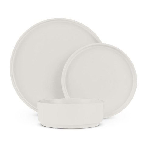 ZASTAWA STOŁOWA SERWIS KOMPLET TALERZY NACZYŃ 18 ELE DLA 6 OSÓB BERLINGER HAUS SAHARA BH-10005