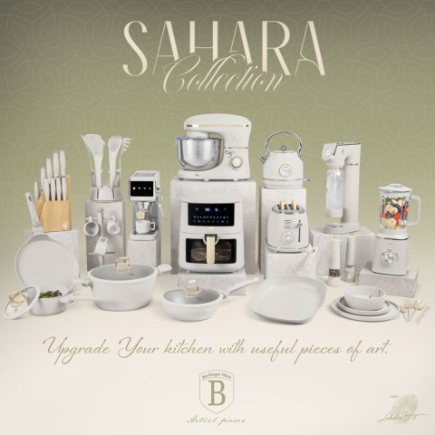 ZASTAWA STOŁOWA SERWIS KOMPLET TALERZY NACZYŃ 18 ELE DLA 6 OSÓB BERLINGER HAUS SAHARA BH-10005