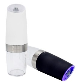 ZESTAW 2 ELEKTRYCZNYCH MŁYNKÓW GRAWITACYJNYCH DO SOLI I PIEPRZU BRUNBESTE BB-2802