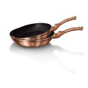 ZESTAW 2 PATELNI GRANITOWYCH 22/26CM BERLINGER HAUS METALLIC LINE ROSE GOLD BH-1611-N