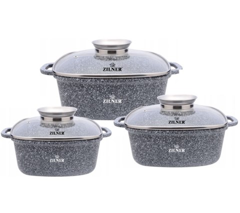 ZESTAW 3 BRYTFANN GARNKÓW 2,8 / 4,4 / 6.5L ZILNER ZL-7077
