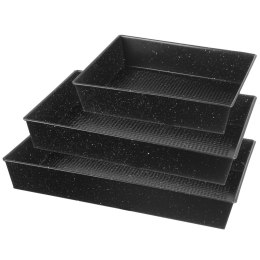 ZESTAW 3 FORM BLACH DO PIECZENIA NON-STICK BRUNBESTE BB-2555