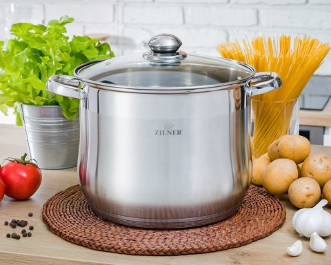 ZESTAW 3 GARNKÓW GASTRONOMICZNYCH 11 13 16L ZILNER ZL-7351
