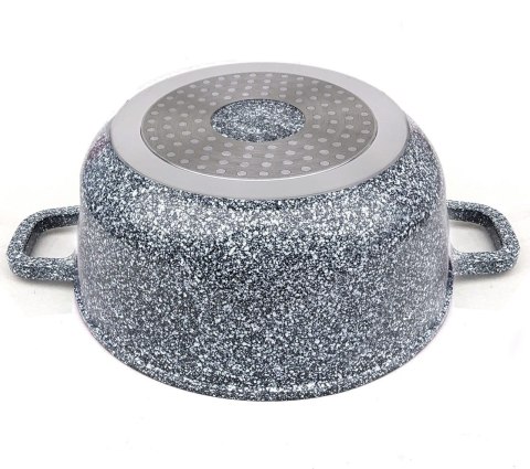 ZESTAW 3 GARNKÓW MARMUROWYCH 18 / 22 / 26cm ZILNER ZL-8530