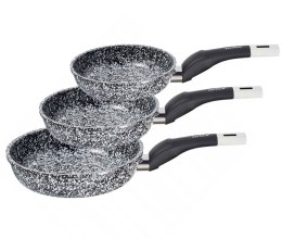 ZESTAW 3 PATELNI 16/18/20cm MARMUROWO-CERAMICZNYCH ZILNER ZL-7129