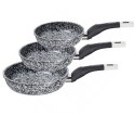 ZESTAW 3 PATELNI 20/24/28cm MARMUROWO-CERAMICZNYCH ZILNER ZL-7130