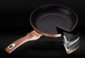 ZESTAW 3 PATELNI GRANITOWYCH 20/24/28CM BERLINGER HAUS METALLIC LINE ROSE GOLD BH-1279-NF