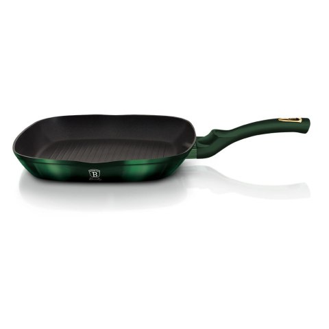 ZESTAW 3 PATELNI TYTANOWYCH BERLINGER HAUS METALLIC EMERALD BH-6167