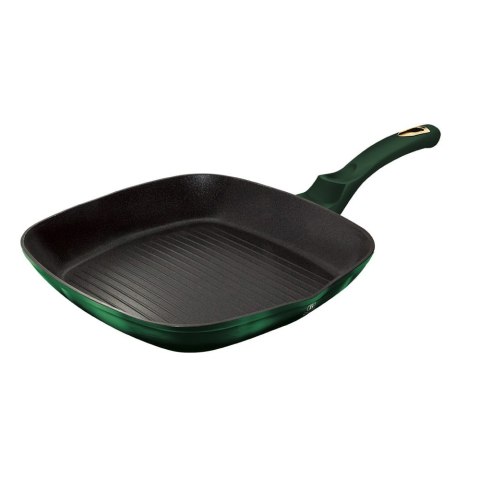 ZESTAW 3 PATELNI TYTANOWYCH BERLINGER HAUS METALLIC EMERALD BH-6167