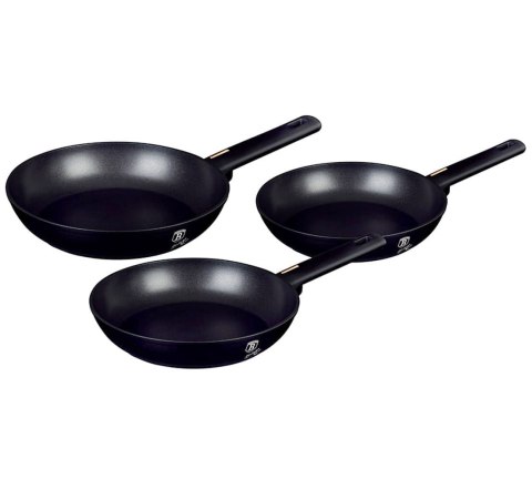 ZESTAW 3 PATELNI TYTANOWYCH BERLINGER HAUS MONACO BH-7095