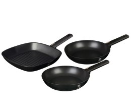 ZESTAW 3 PATELNI TYTANOWYCH BERLINGER HAUS MONACO BH-7096