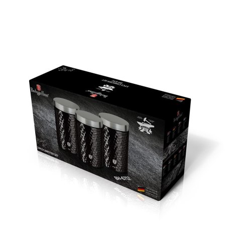 ZESTAW 3 POJEMNIKÓW KUCHENNYCH PRIMAL GLOSS BH-6712
