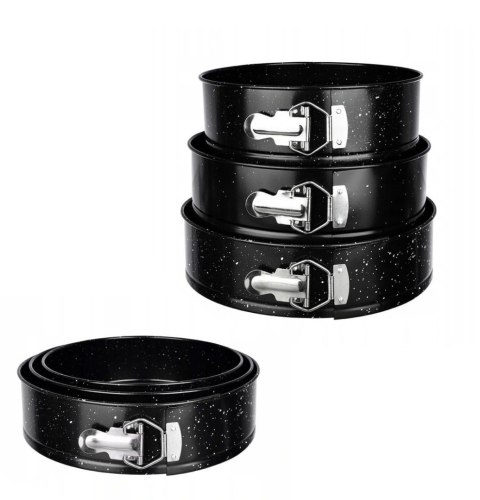 ZESTAW 3 TORTOWNIC BLASZANYCH NON-STICK 18/20/22CM BRUNBESTE BB-2550