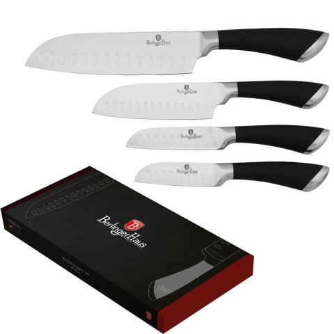 ZESTAW 4 NOŻY SANTOKU BERLINGER HAUS VELVET BH-2022