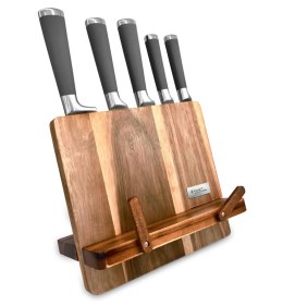 ZESTAW 5 NOŻY W BLOKU Z DREWNA LAKIEROWANEGO 93306