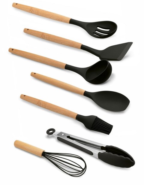 ZESTAW 7 SILIKONOWYCH PRZYBORÓW KUCHENNYCH TADAR SILICO PEMI TD-7067