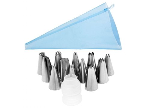 ZESTAW AKCESORIÓW CUKIERNICZYCH DEKORATOR TYLKI 14 EL. BRUNBESTE BB-1639