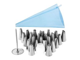 ZESTAW AKCESORIÓW CUKIERNICZYCH DEKORATOR TYLKI 27 EL. BRUNBESTE BB-1641