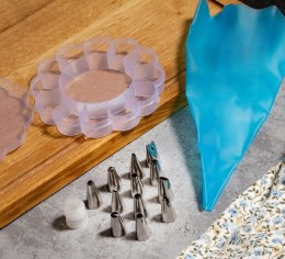 ZESTAW AKCESORIÓW CUKIERNICZYCH DEKORATOR TYLKI 29 EL. BRUNBESTE BB-3103