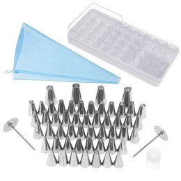 ZESTAW AKCESORIÓW CUKIERNICZYCH DEKORATOR TYLKI 57 EL. BRUNBESTE BB-1642