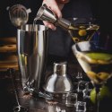 ZESTAW BARMAŃSKI DO DRINKÓW KOKTAJLI 12-ELE SHAKER SREBRNY KLAUSBERG KB-7655