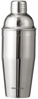ZESTAW BARMAŃSKI DO DRINKÓW KOKTAJLI 12-ELE SHAKER SREBRNY KLAUSBERG KB-7655