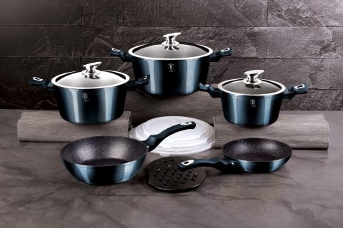 ZESTAW GARNKÓW 13 ELE BERLINGER HAUS METALLIC AQUAMARINE BH-7031