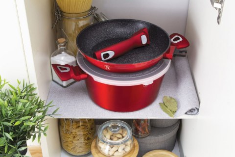 ZESTAW GARNKÓW 22 ELE. BERLINGER HAUS METALLIC BURGUNDY BH-7180