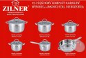 ZESTAW GARNKÓW STALOWYCH 12 ELE ZILNER ZL-8106