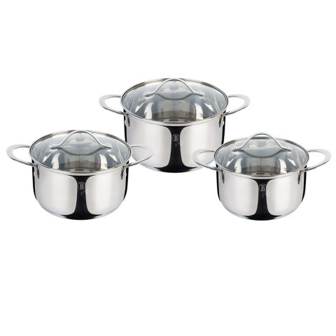 ZESTAW GARNKÓW STALOWYCH 6 ELE BERLINGER HAUS SILVER JEWELLERY BH-6662