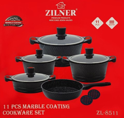 ZESTAW GARNKÓW Z POWŁ. MARMUR. 11 EL. ZILNER ZL-8511