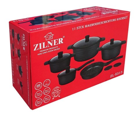 ZESTAW GARNKÓW Z POWŁ. MARMUR. 11 EL. ZILNER ZL-8513