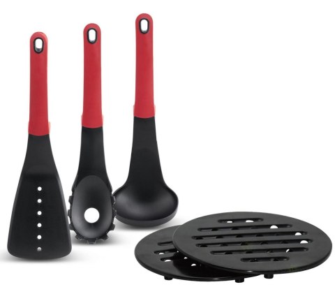 ZESTAW GARNKÓW Z POWŁOKĄ GRANITOWĄ 15 EL. ZILNER CHERRY RED ZL-8516