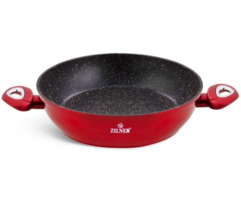 ZESTAW GARNKÓW Z POWŁOKĄ GRANITOWĄ 15 EL. ZILNER CHERRY RED ZL-8516