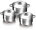 ZESTAW GARNKÓW ZE STALI NIERDZ. 6 EL. BLAUMANN GOURMET LINE BL-3160