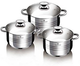 ZESTAW GARNKÓW ZE STALI NIERDZ. 6 EL. BLAUMANN GOURMET LINE BL-3160