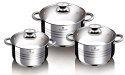 ZESTAW GARNKÓW ZE STALI NIERDZ. 6 EL. BLAUMANN GOURMET LINE BL-3160