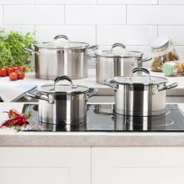 ZESTAW GARNKÓW ZE STALI NIERDZEWNEJ 18/10 8-ele ESSENZE STARKE PRO