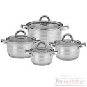 ZESTAW GARNKÓW ZE STALI NIERDZEWNEJ 8-ele LEONE TADAR