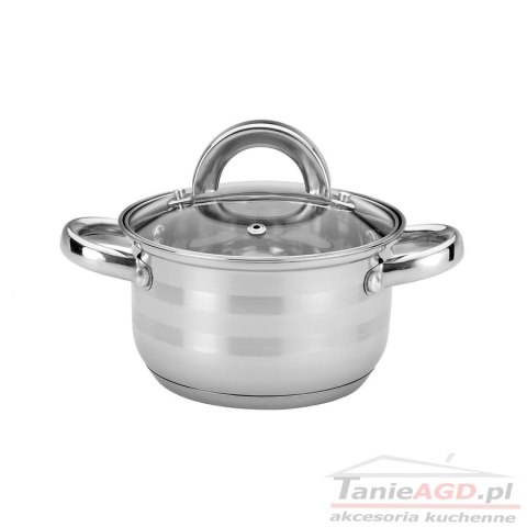 ZESTAW GARNKÓW ZE STALI NIERDZEWNEJ 8-ele LEONE TADAR