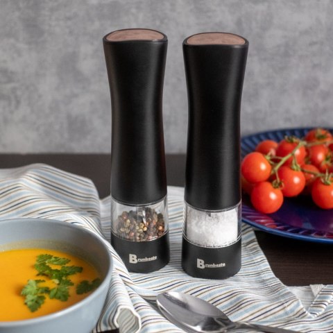 ZESTAW MŁYNKÓW ELEKTRYCZNYCH DO SOLI I PIEPRZU BRUNBESTE BB-2801