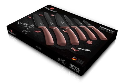 ZESTAW NOŻY 6 ELE. BERLINGER HAUS i-ROSE BH-2513