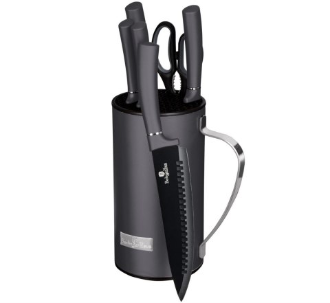 ZESTAW NOŻY 7 ELE. BERLINGER HAUS CARBON PRO BH-2600
