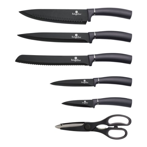 ZESTAW NOŻY 7 ELE. BERLINGER HAUS CARBON PRO BH-2600