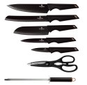 ZESTAW NOŻY 8 EL. BERLINGER HAUS BLACK ROSE GOLD BH-2692
